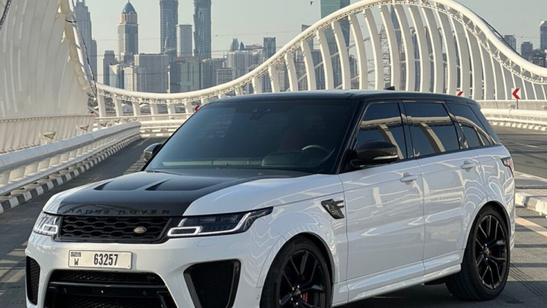 Rent a Range Rover SVR in Dubai from Lux Motors