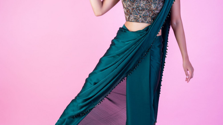 Buy Dhoti Saree Online at Fresh Look Fashion