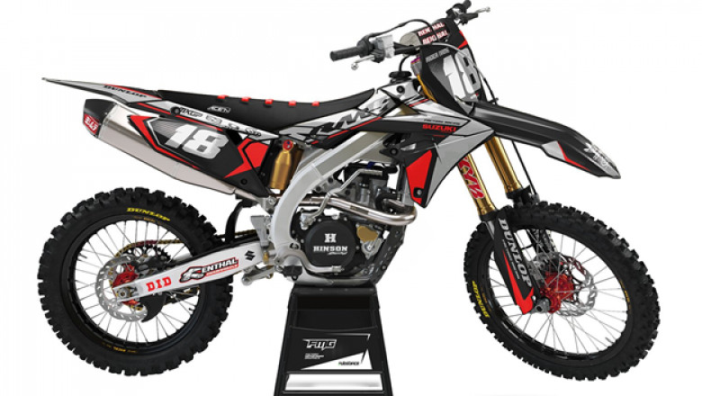 Personalize Your Riding Style Using Motocross Graphics and Suzuki graphics