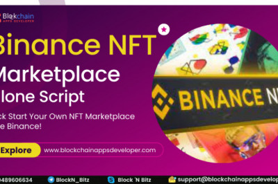 Binance NFT Marketplace Clone Script | To Build NFT Marketplace like Binance