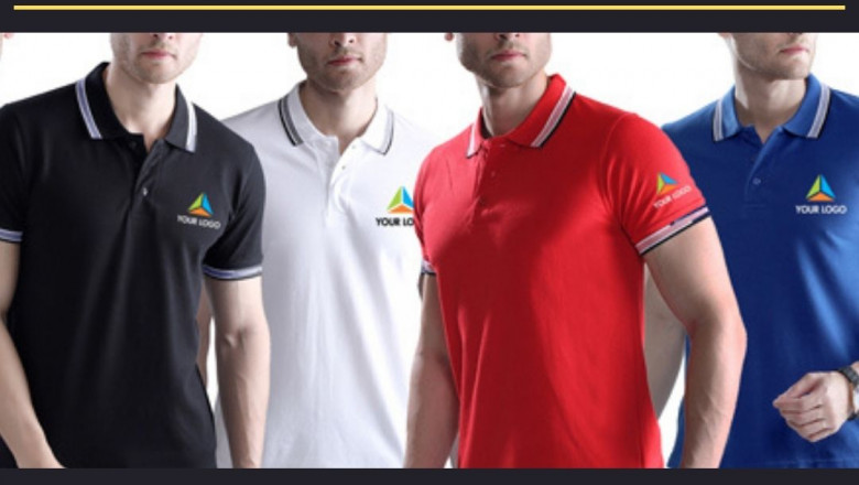 Buy Customised Wild Horn Tipping Polo T-shirts