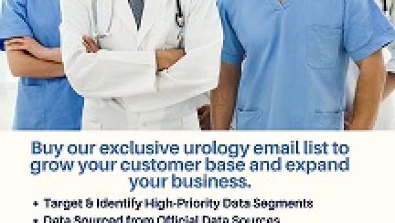 Buy our exclusive urology email list to grow your customer base and expand your business.