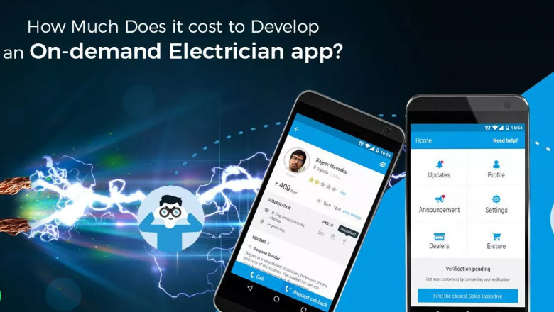 cost to make an on demand electrician app