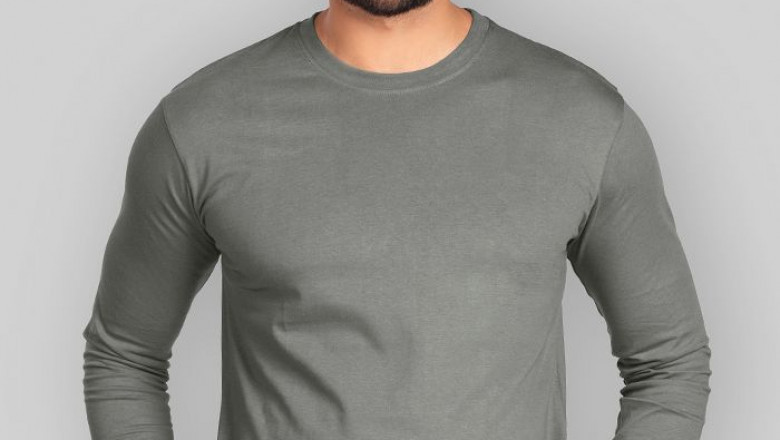 Get Ready to Experience Comfort with mens full sleeve T shirts