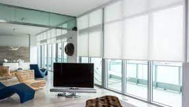 Modern Window Treatment Fort Lauderdale