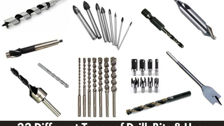 22 Types of Drill Bits