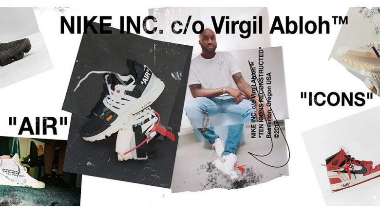 Off White x Nike containing the