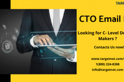 CTO Email List | CTO Mailing Address | CTO Contact Database