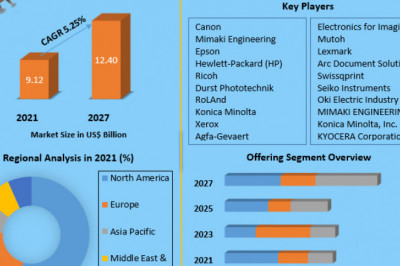 Global Large Format Printer Market Share, Size, Segmentation with Competitive Analysis, Top Manufacturers and Forecast 2027.