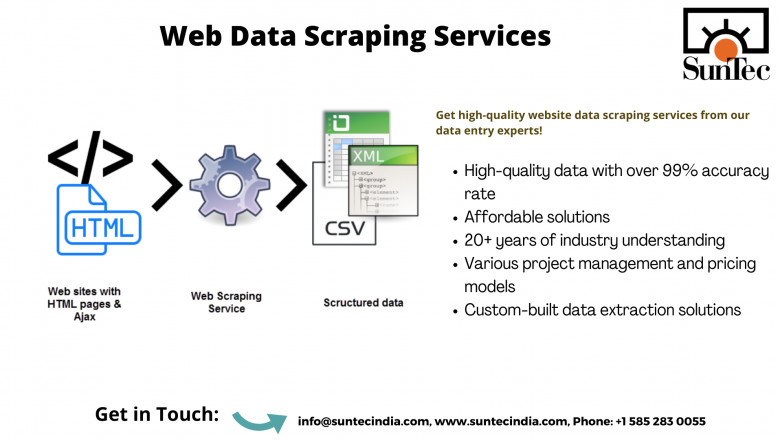 Outsource Web Data Scraping Services