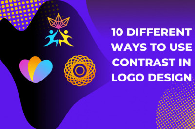 10 Different Ways to Use Contrast in Logo Design