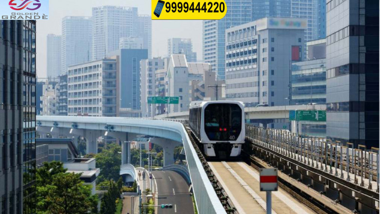 Golden Grande Layout Plan, Commercial Property in Noida Extension