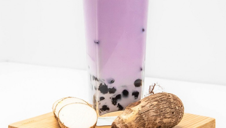 Taro Milk Tea - Fresh Sugar Taro Milk Tea