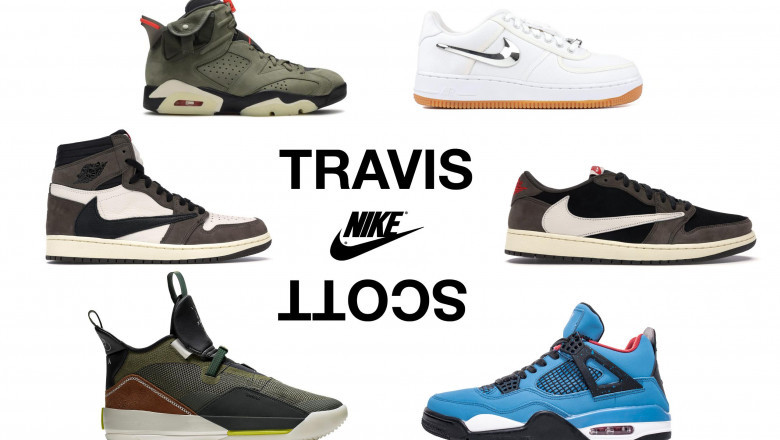 Travis Scott x Nike Shoes hoops landscape