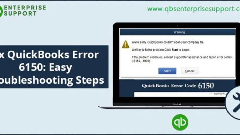 Fix QuickBooks Error 6150, -1006