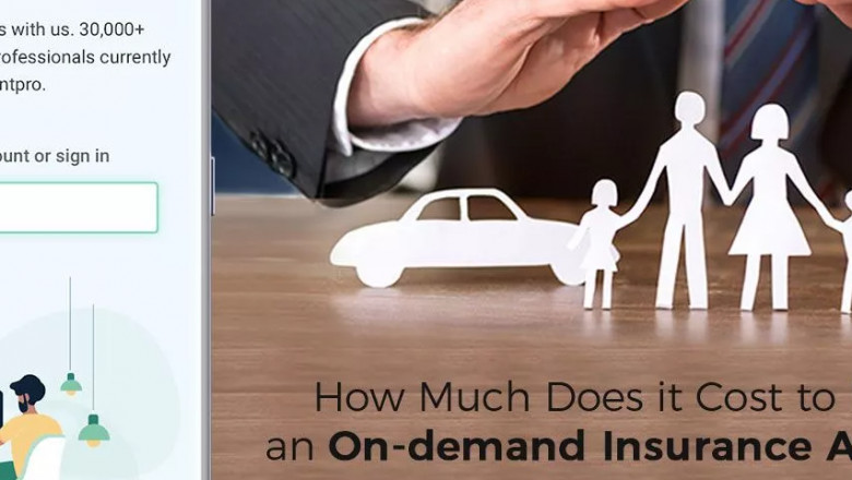 how much does on demand insurance app costs