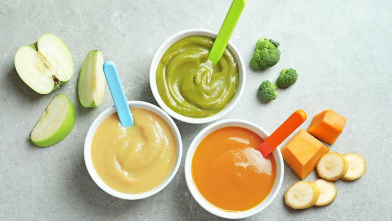 Organic Baby Food; aids in gaining healthy weight of the baby organically without any additives
