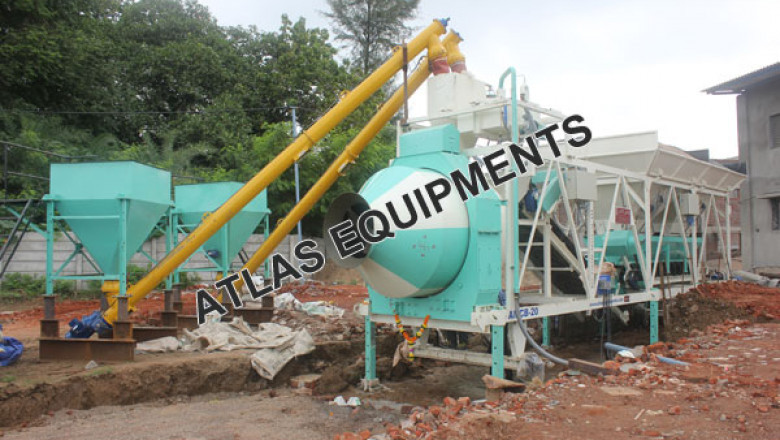Portable Ready-Mix Plant for Sale – Atlas Technologies Pvt. Ltd.