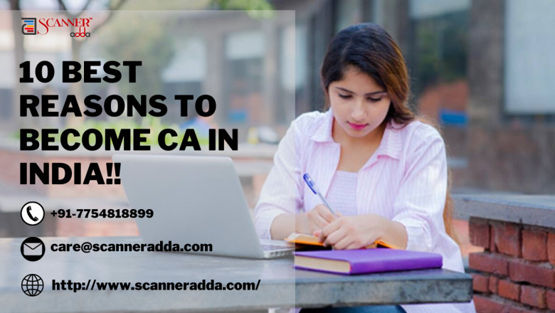 10 Best Reasons To Become CA In India!!