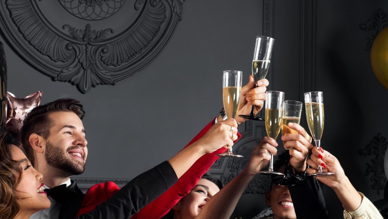 Add A Little Luxury To Your Everyday Life With Stemless Champagne Flutes