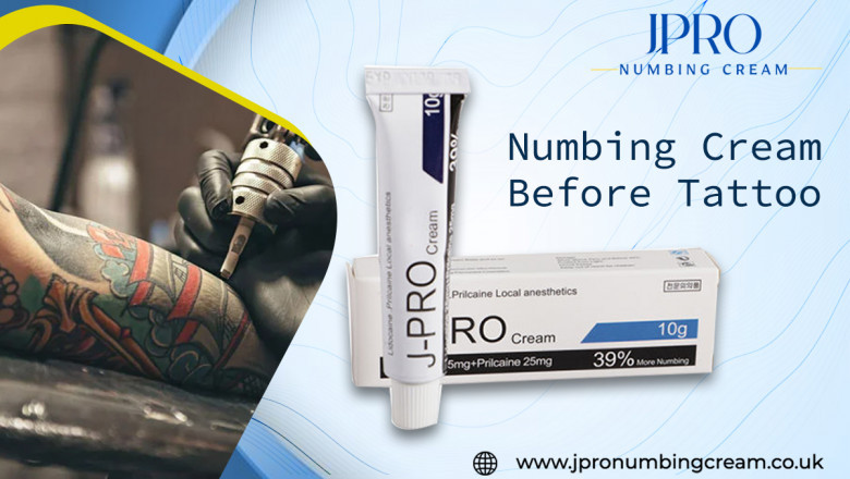 Numbing Cream Before Tattoo