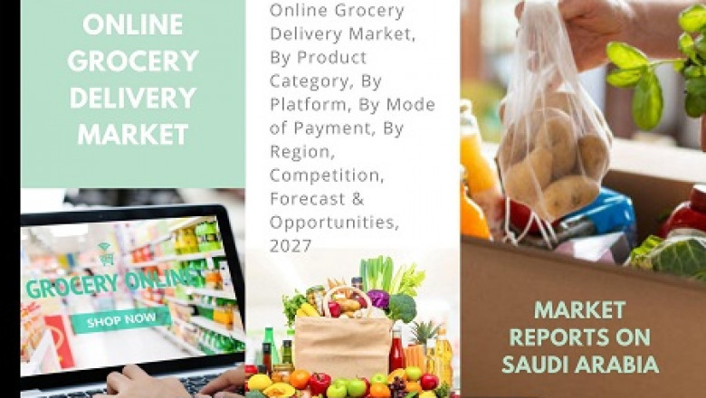Saudi Arabia Online Grocery Delivery Market, By Product, By Platform, By Region and Forecast 2027