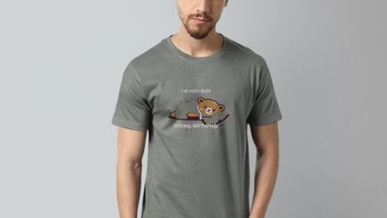 Get the Newest Grey TShirt in India Online