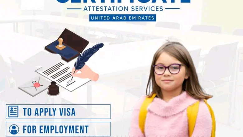 School certificate attestation in UAE