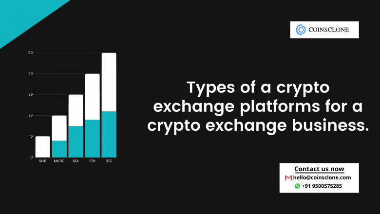 Cryptocurrency exchange clone scripts - Based on types of trading platforms
