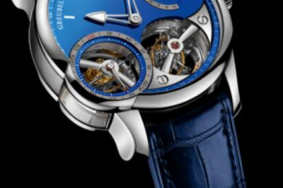 Greubel Forsey Watch Quadruple Tourbillon Blue Platinum