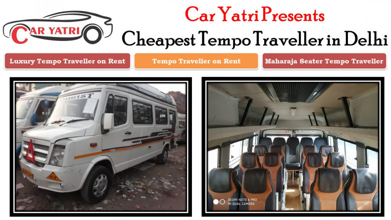 Book Tempo Traveller on Hire service in Delhi