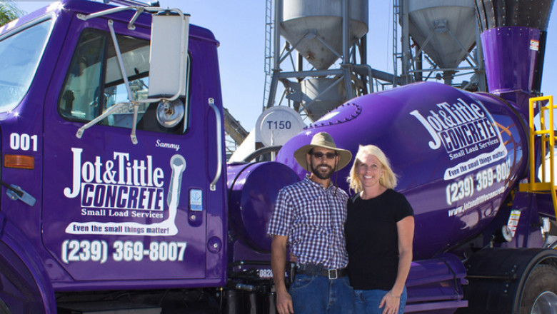 Call Jot &amp; Tittle Concrete company to provide ready mix concrete