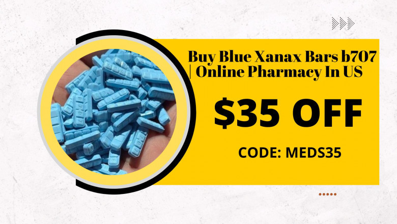 Buy Blue Xanax Bars b707 Real | $35 OFF | Online Pharmacy In US