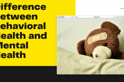 Difference between behavioral health and mental health