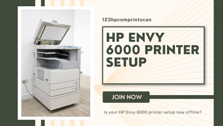 How can I reload the installation of my HP Envy 6000 printer?