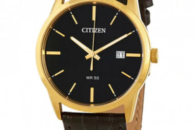 The Role Of The Watch: Citizen Men’s White Dial Dark Brown Leather Band Quartz Watch