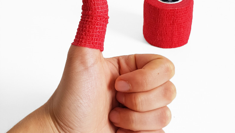 Thumb tape should be on your list of tools if you are interested in building muscle mass