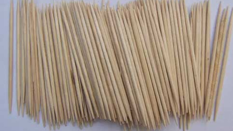How are toothpicks made process