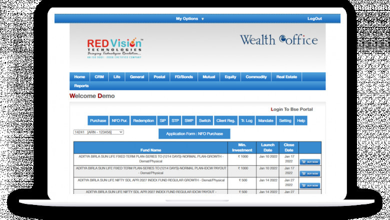 Why REDVision Technologies is the First Choice of Mutual Fund Software for Distributors?