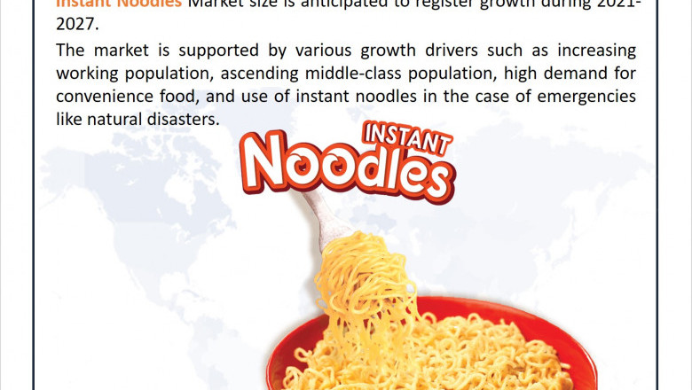 Global Instant Noodles Market (2021-2027) | Industry, Growth