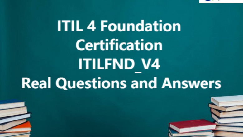 ITIL 4 Foundation Certification ITILFND_V4 Real Questions and Answers