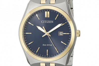 The most versatile and practical watches for daily life: Citizen Mens Corso Eco-drive Blue Dial Two-tone Stainless Steel Band Quartz Watch