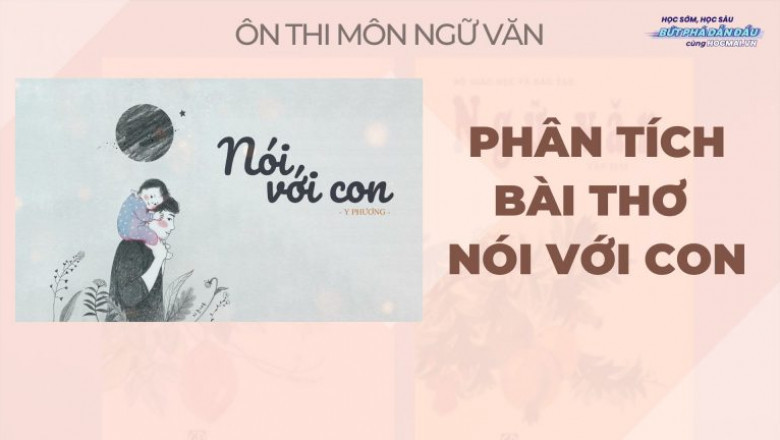 Soan van 9 - Phan tich bai tho Noi voi con