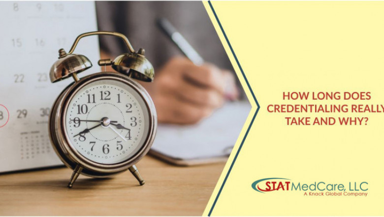 How long does credentialing take?