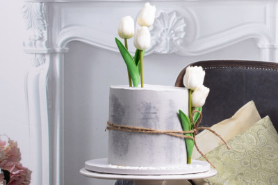 Papillon Cake will provide you with the most delicious ‘Grey Tulip Cake’