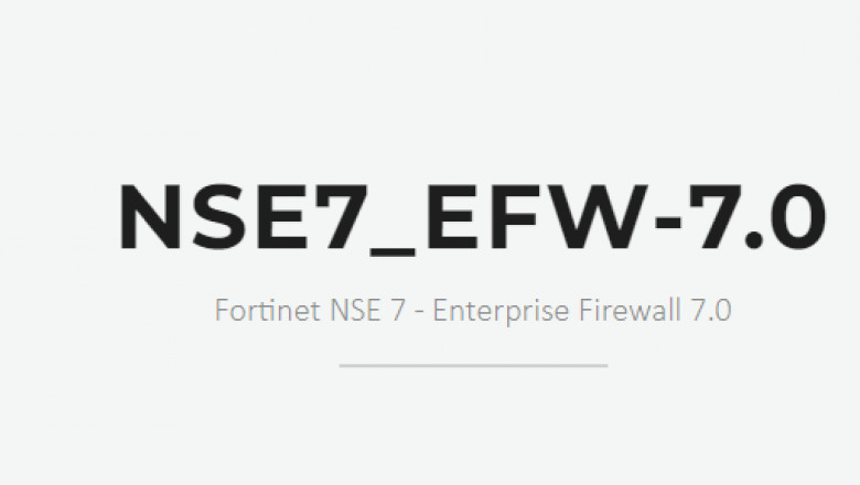 Released NSE7_EFW-7.0 Fortinet NSE 7 - Enterprise Firewall 7.0