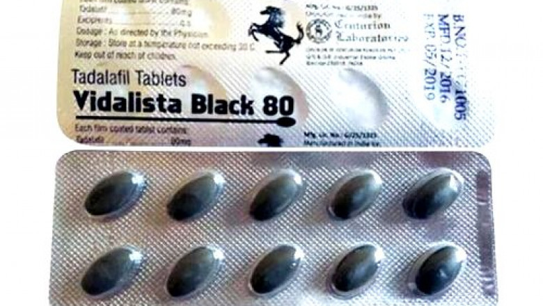 Vidalista Black 80mg – Used for erectile dysfunction