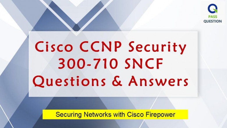 2022 Update CCNP Security 300-710 SNCF Dumps