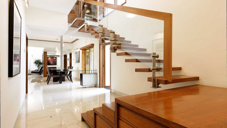 Glass Stair Balustrade - Clear Brilliance