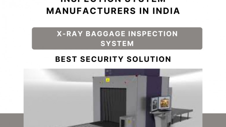 X Ray Baggage Inspection System Manufacturer - Gujar Industries